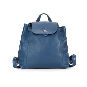 Longchamp Extra Small Le Pliage Leather Backpack